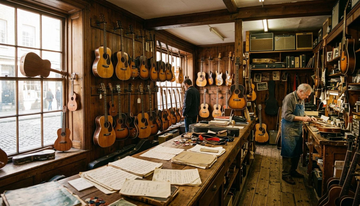 Petites anecdotes de grands musiciens en boutique : quand l’achat devient histoire